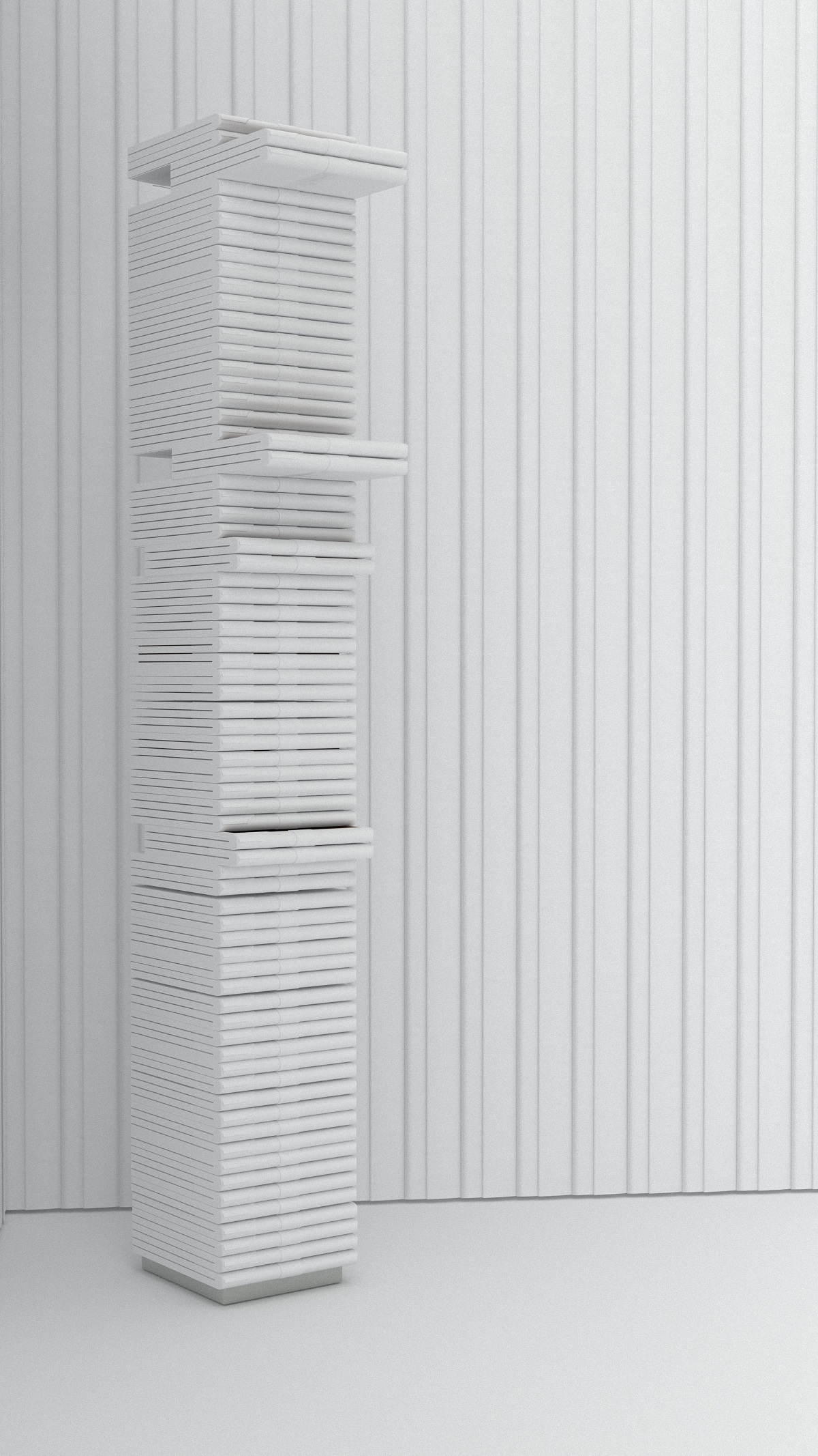 vertical drawer tower